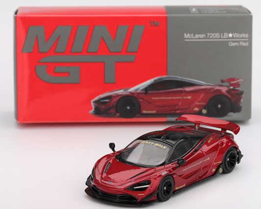 MCLAREN 720S LB WORKS GEM-RED