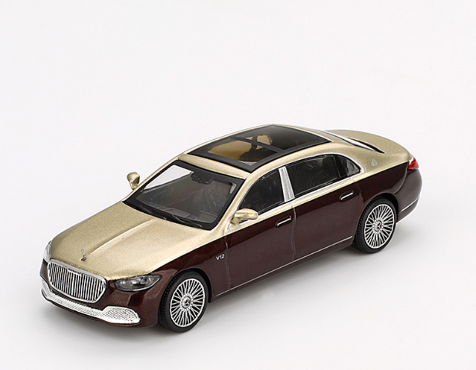 MERCEDES-MAYBACH S 680     Gold/Dark Red Metallic