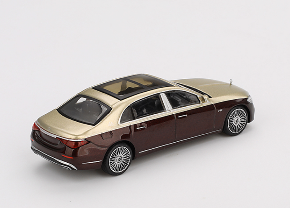 MERCEDES-MAYBACH S 680     Gold/Dark Red Metallic