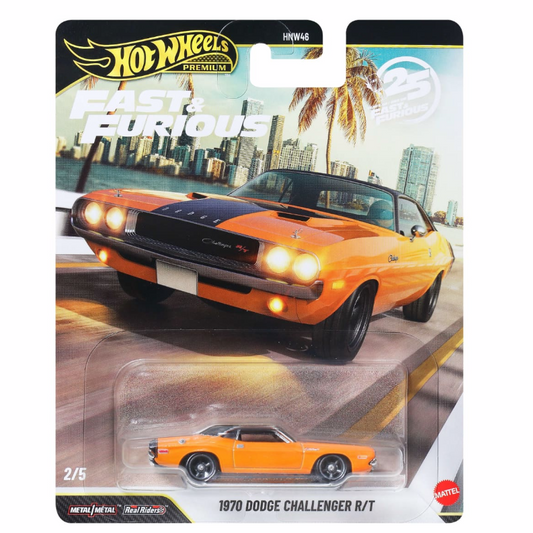 Hot Wheels Premium Fast & Furious 1970 Dodge Challenger R/T
