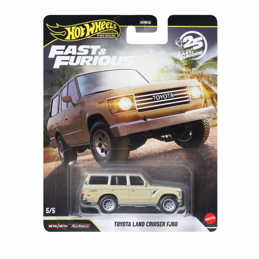 Hot Wheels Premium Fast & Furious Toyota Land Cruiser FJ60